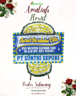 Papan Bunga Duka di Pelepat Ilir