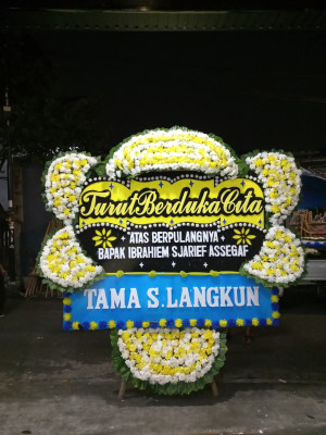 Papan Bunga Duka di Pelepat Ilir